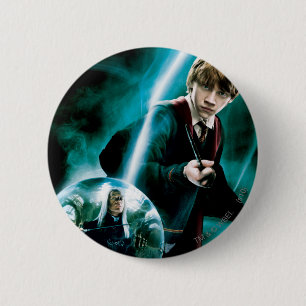 Ron Weasley and Lucius Malfoy 6 Cm Round Badge