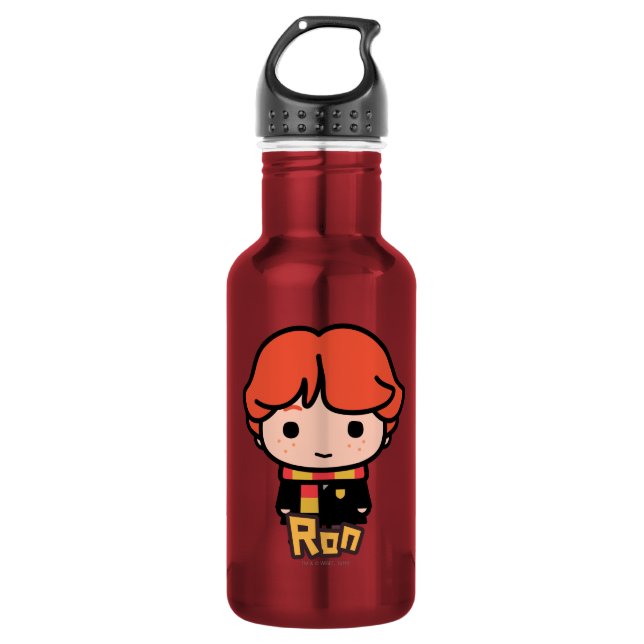 Ron Weasley Cartoon Character Art 532 Ml Water Bottle (Front)