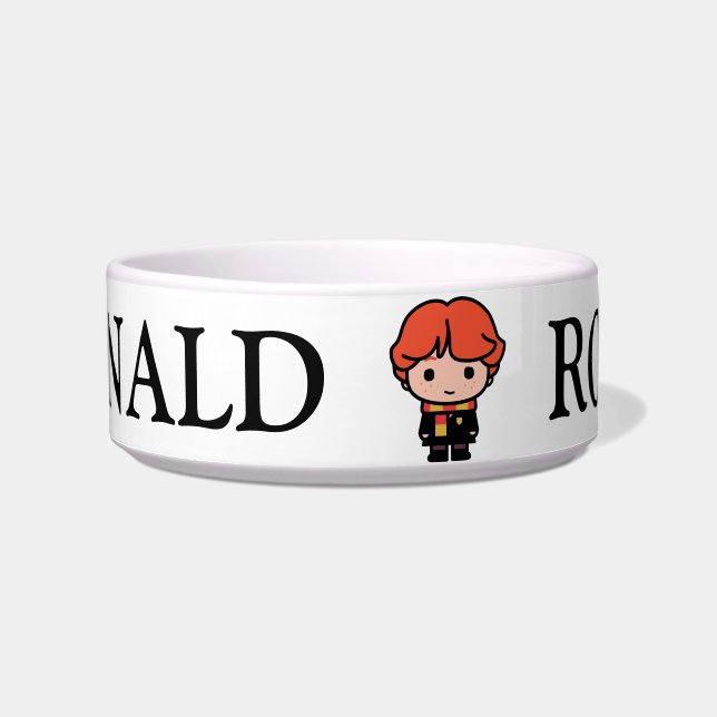 Ron Weasley Cartoon Character Art Bowl (Front)