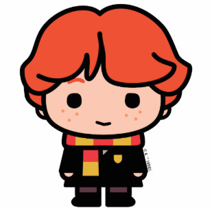 Ron Weasley Cartoon Character Art Photo Sculpture Key Ring