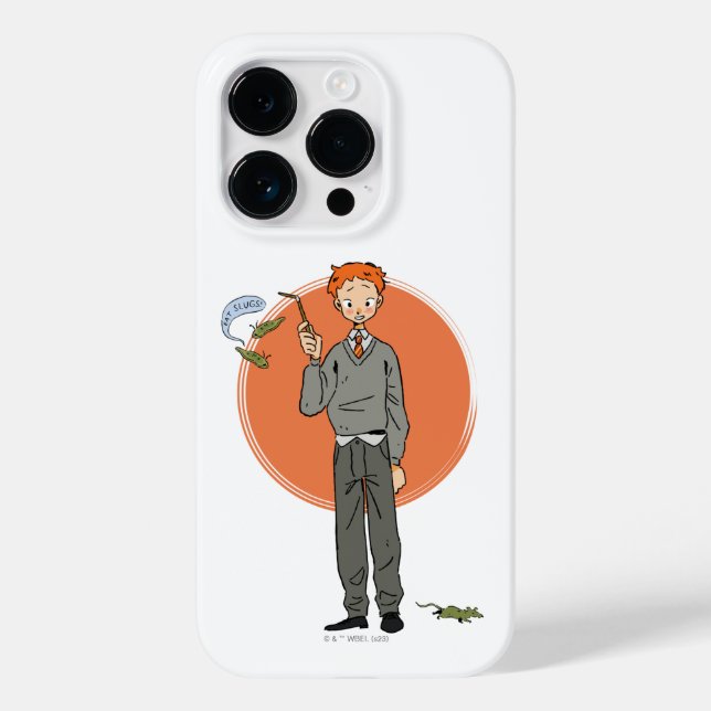 Ron Weasley Illustration "Eat Slugs" Case-Mate iPhone Case (Back)