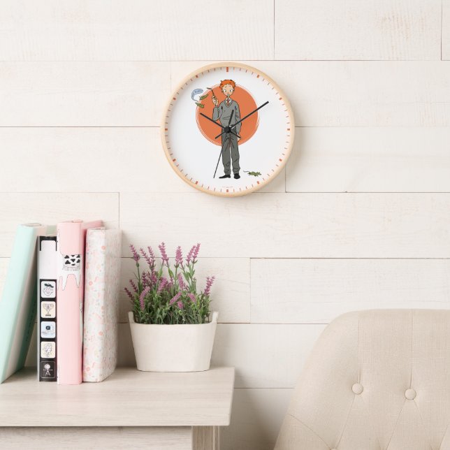 Ron Weasley Illustration "Eat Slugs" Clock (Reading Room)