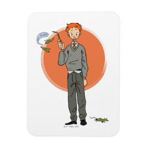 Ron Weasley Illustration "Eat Slugs" Magnet