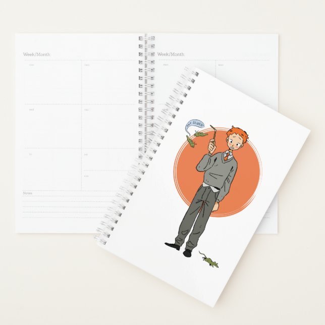 Ron Weasley Illustration "Eat Slugs" Planner (Display)
