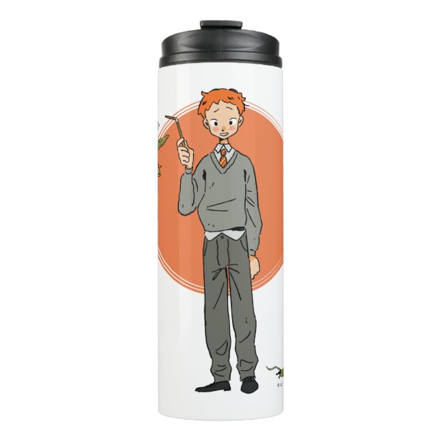 Ron Weasley Illustration "Eat Slugs" Thermal Tumbler (Front)