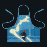 Ron Weasley Patronus Painting Apron<br><div class="desc">Step into the Wizarding World with this dynamic Ron Weasley design, capturing a powerful moment of magic in motion. Ron is mid-cast as a luminous Patronus bursts forward in a brilliant sweep of light. The glowing spell contrasts beautifully with the cool blue tones of the castle interior, creating a striking,...</div>