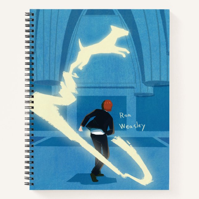Ron Weasley Patronus Painting Notebook (Front)
