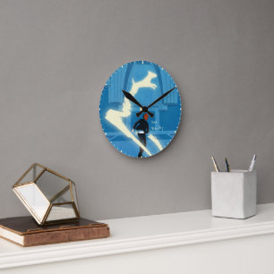 Ron Weasley Patronus Painting Round Clock