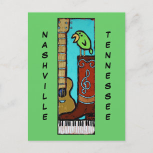 Ron York Art Nashville, TN postcard