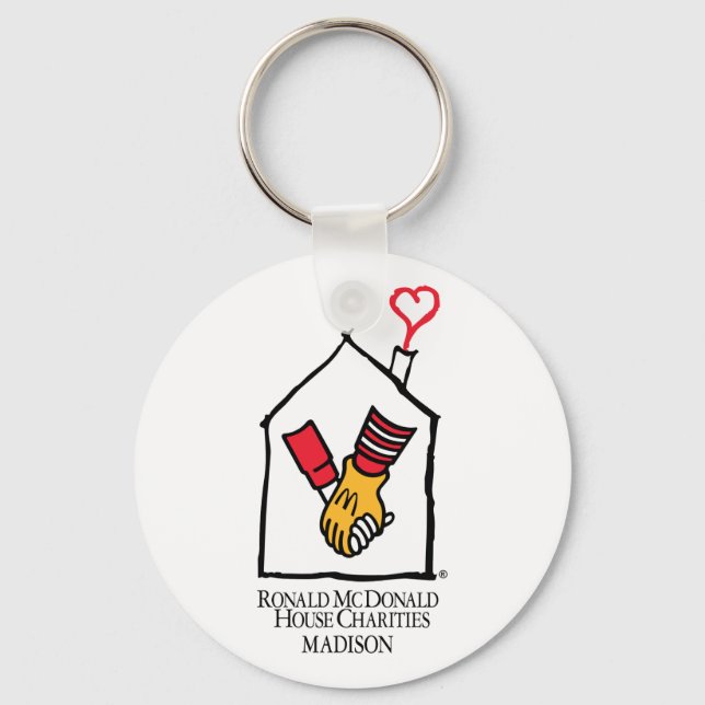 Ronald McDonald Hands Key Ring (Front)