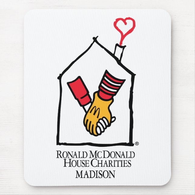 Ronald McDonald Hands Mouse Mat (Front)