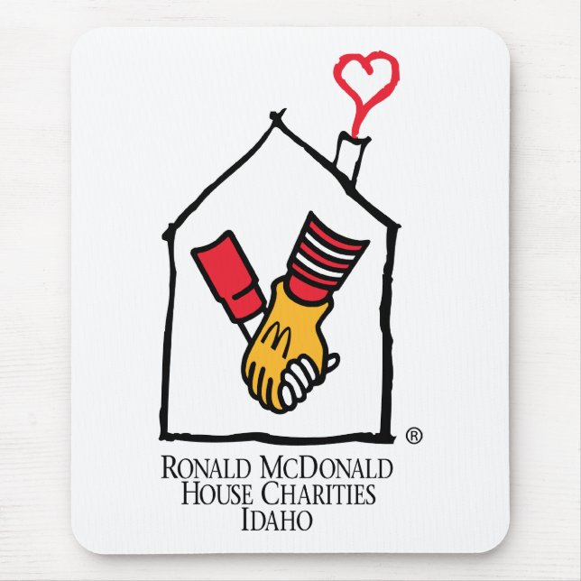 Ronald McDonald Hands Mouse Mat (Front)