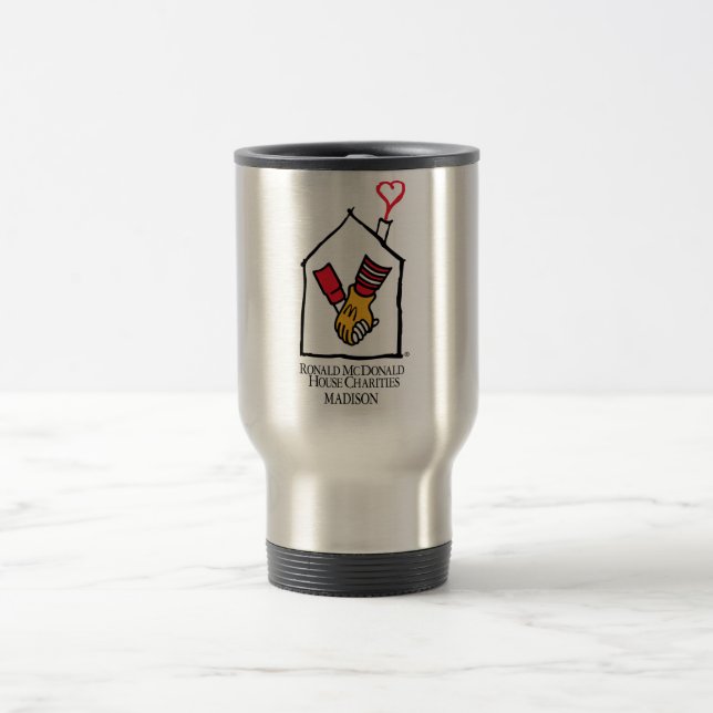 Ronald McDonald Hands Travel Mug (Center)