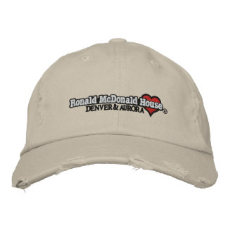 Ronald McDonald Heart Embroidered Hat