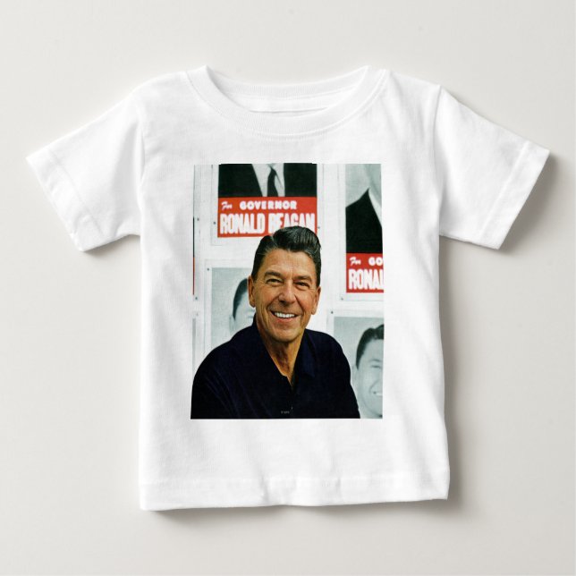 Ronald Reagan Baby T-Shirt (Front)