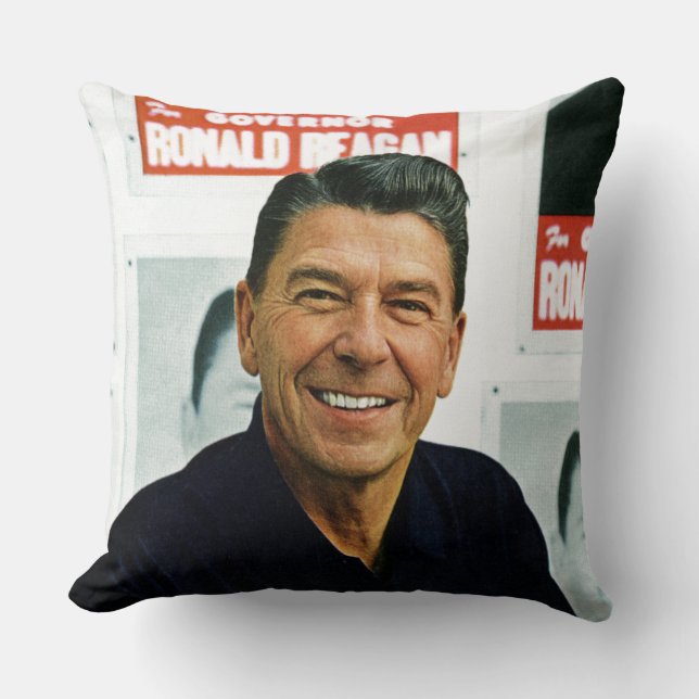 Ronald Reagan Cushion (Front)
