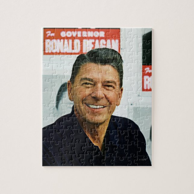 Ronald Reagan Jigsaw Puzzle (Vertical)