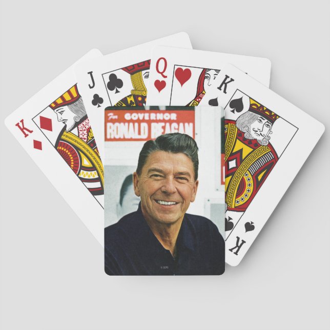 Ronald Reagan Playing Cards (Back)