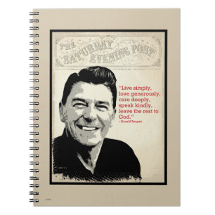 Ronald Reagan Quote Notebook