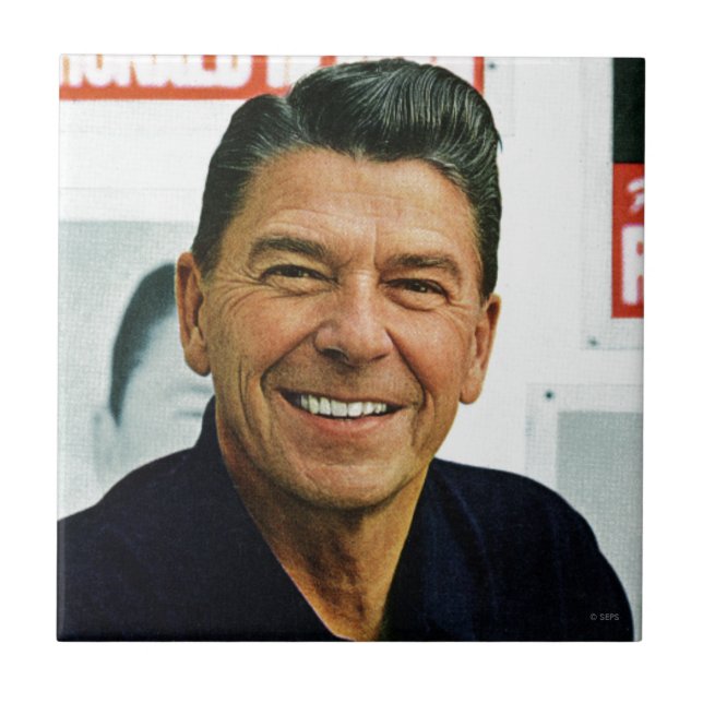 Ronald Reagan Tile (Front)