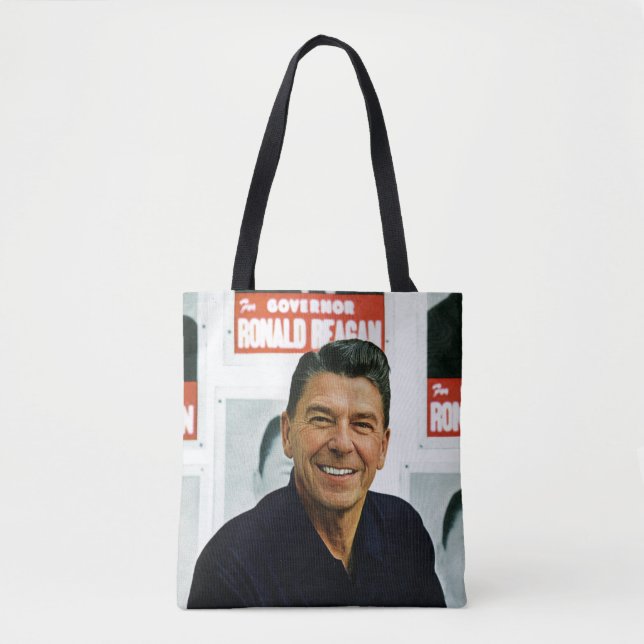 Ronald Reagan Tote Bag (Front)