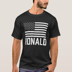 Ronald Usa Birthday Forename Personalised Name T-Shirt