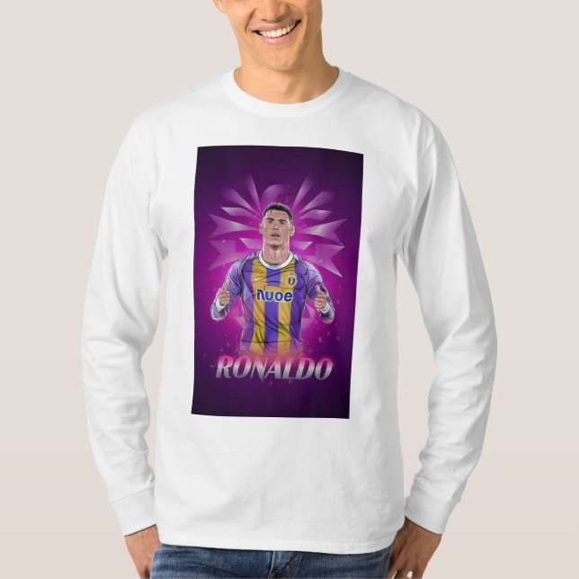 "Ronaldo: A Legend's Legacy" T-Shirt (Front)