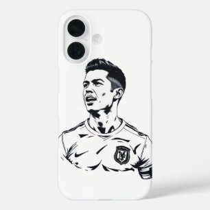 Ronaldo Sketch Art Design - Mobile Cover