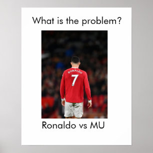 Ronaldo vs MU Poster