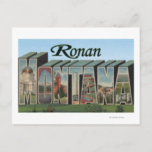 Ronan, MontanaLarge Letter ScenesRonan, MT Postcard