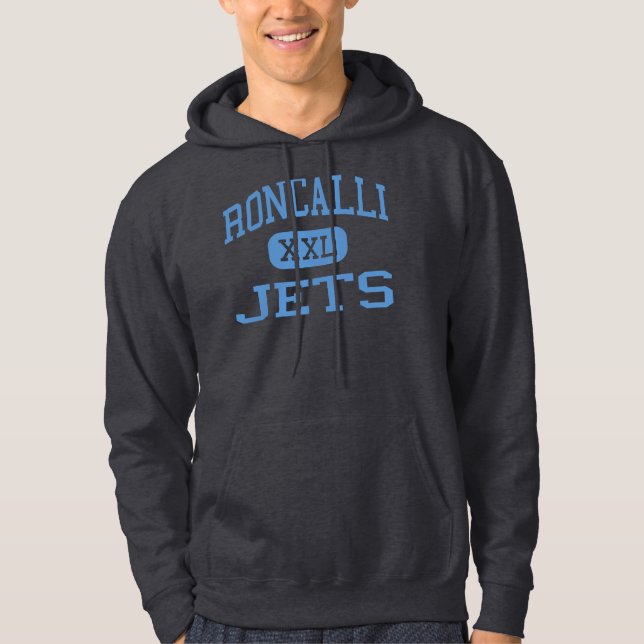 Roncalli - Jets - High - Manitowoc Wisconsin Hoodie (Front)