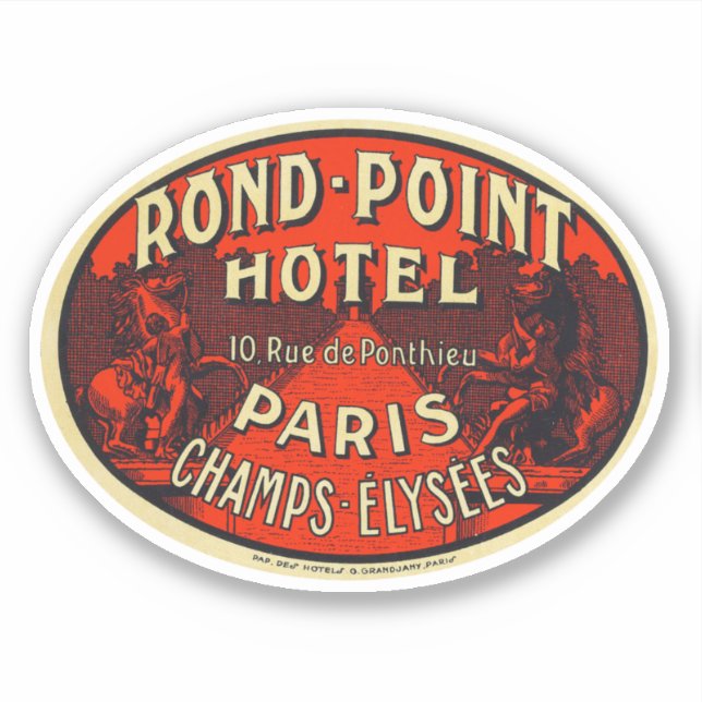 Rond Point Hotel Paris Chaps Elysees (Front)