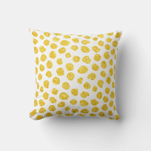 Rond Yellow Cushion