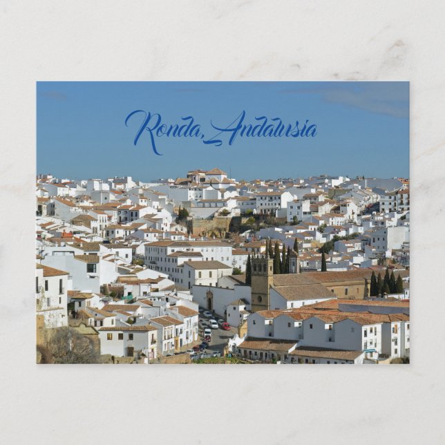 Ronda Rooftops Postcard (Front)