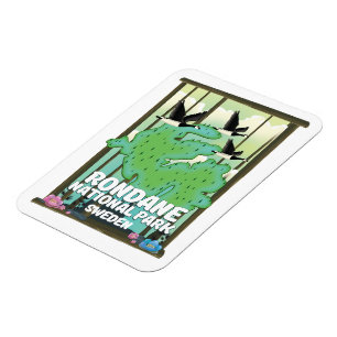 Rondane National Park Sweden Magnet