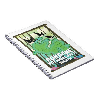 Rondane National Park Sweden Notebook