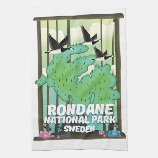 Rondane National Park Sweden Tea Towel
