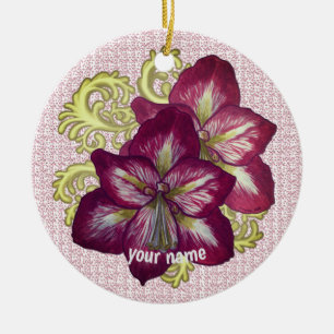Rondo Amaryllis ornament 