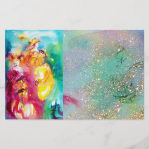 RONDO IN LAGOON / Venetian Masquerade Ball Stationery