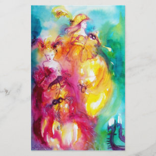 RONDO IN LAGOON / Venetian Masquerade Ball Stationery