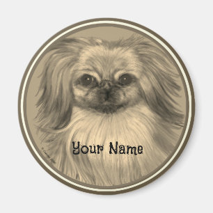 Rondo Pekingese dog magnet