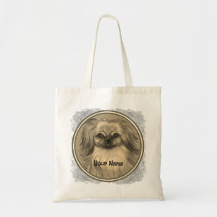 Rondo Pekingese  Dog Tote Bag