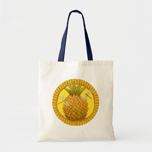 Rondo Pineapple Tote Bag (Front)