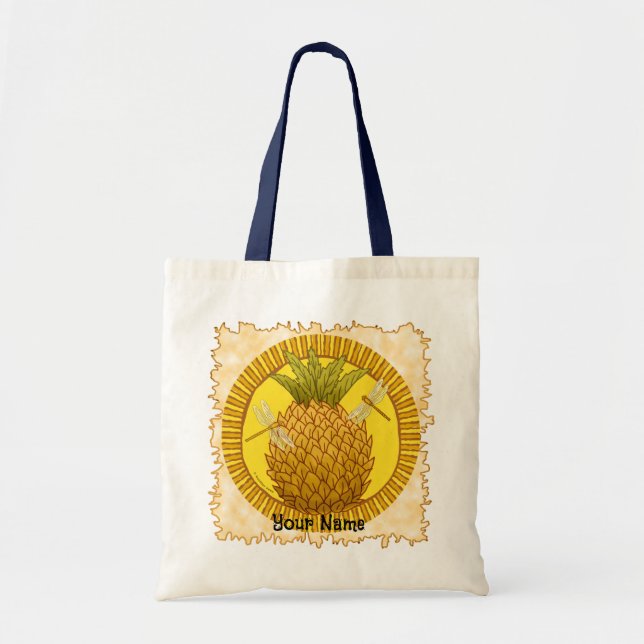 Rondo Pineapple Tote Bag (Front)