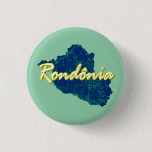 Rondonia 3 Cm Round Badge