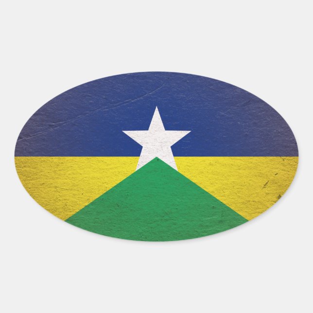 Rondonia Oval Sticker (Front)