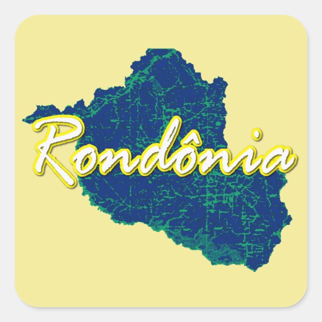 Rondonia Square Sticker (Front)
