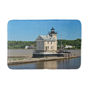 Rondout Creek Lighthouse, New York Bath Mat