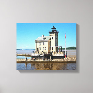 Rondout Creek Lighthouse, New York Canvas Print
