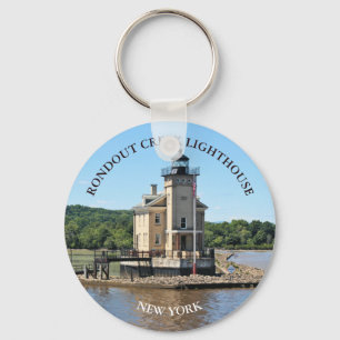 Rondout Creek Lighthouse, New York Keychain